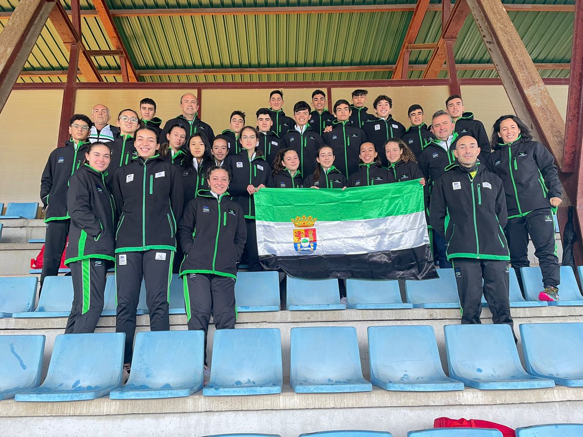 Cto España de Campo a Través SUB16 y SUB18 en marcha.

#AtletismoExtremadura