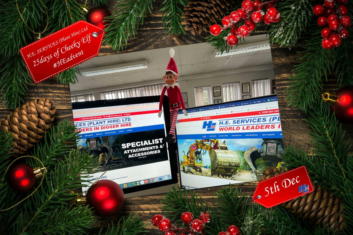 planthireHE's tweet photo. cheeky Elf working on a Sunday!!! …
#cheekyElf #elfontheshelf #HEadvent #planthire https://t.co/FbiQGlyyKj