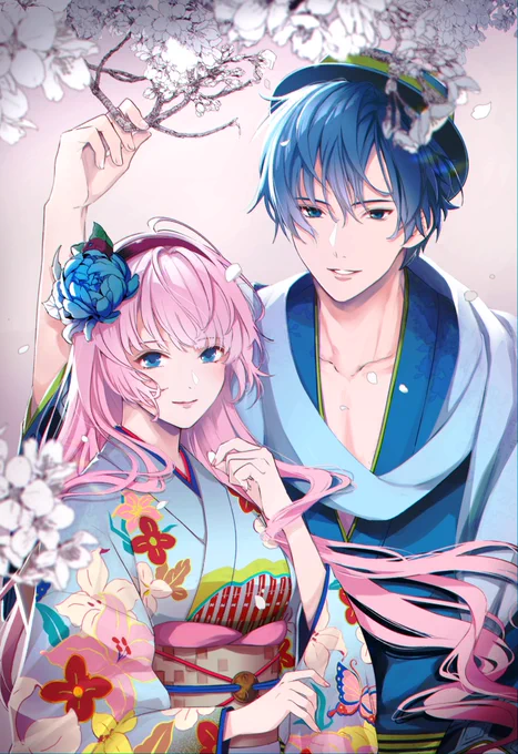 花色衣
#巡音ルカ #KAITO 