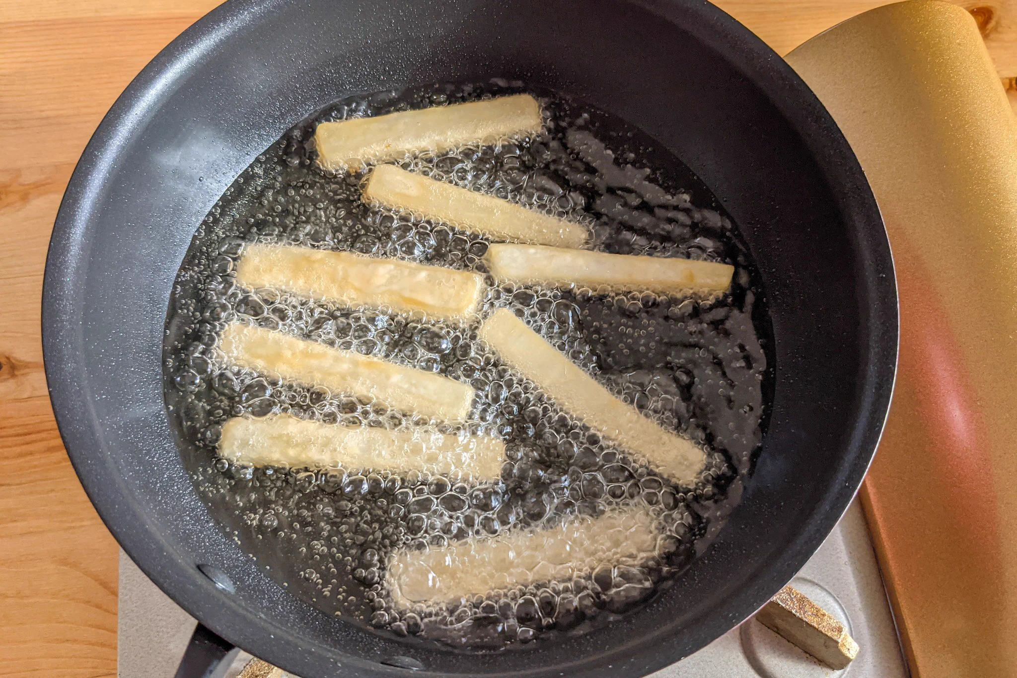 ぱくぱく食べられちゃいそう！下味をつけた大根を揚げて作る、美味しそうな料理のレシピ！