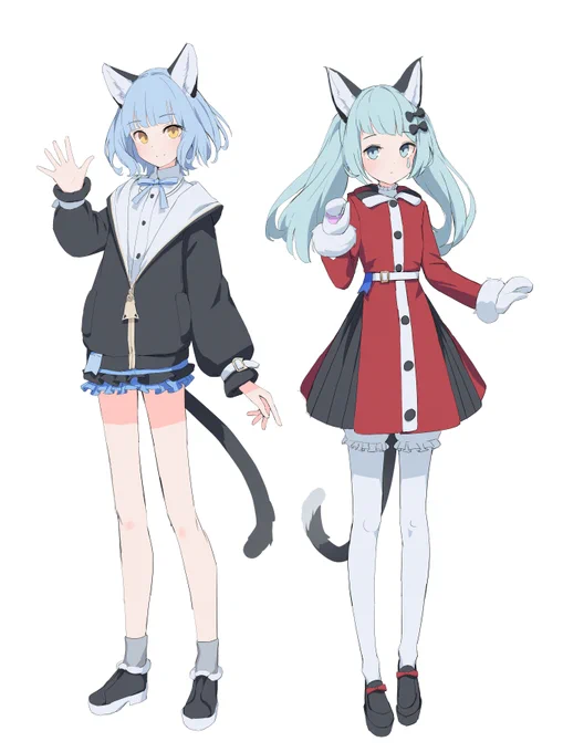 VALIS(@VALIS_Official)のニナ&ヴィッテを描かせていただきました。
冬の日にマフラーを分け合うお二人です。
よろしくお願いします! 