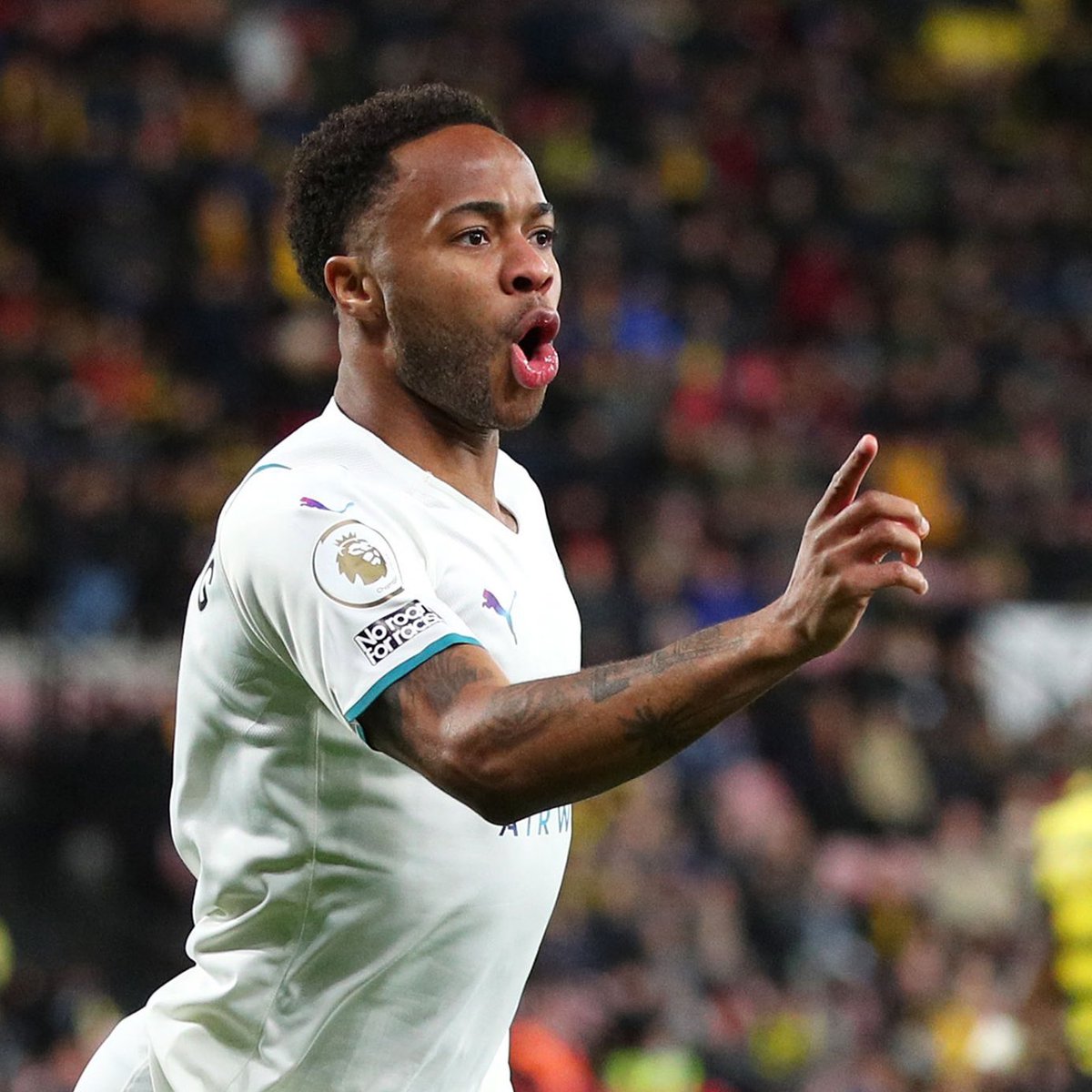 City_Chief's tweet photo. 🚨BREAKING🚨 Greater Manchester Police have found Raheem Sterling! He was hiding on Top of the league. 

#ManCity | #TopOfTheLeague https://t.co/AwFS7Xfr7g