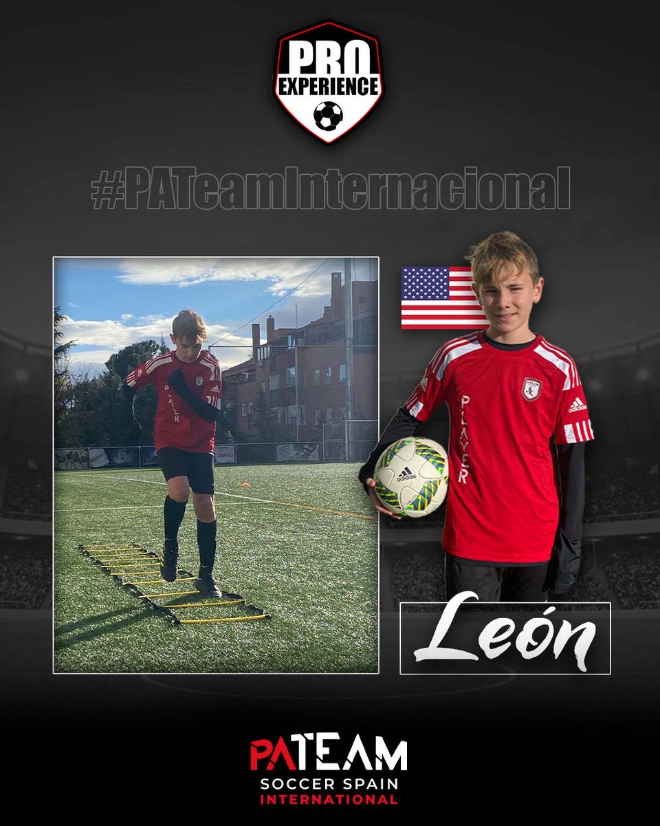 pateamsoccer's tweet photo. PRO EXPERIENCE ✈️| Desde Miami 🇺🇸, contamos con la participación de León en nuestro programa internacional & Academy. ¡Gracias por tu visita y nos vemos pronto! 👏 #PATeamInternational #SomosPATeam #ProExperience #HighPerformanceTraining https://t.co/To1evq3IFZ