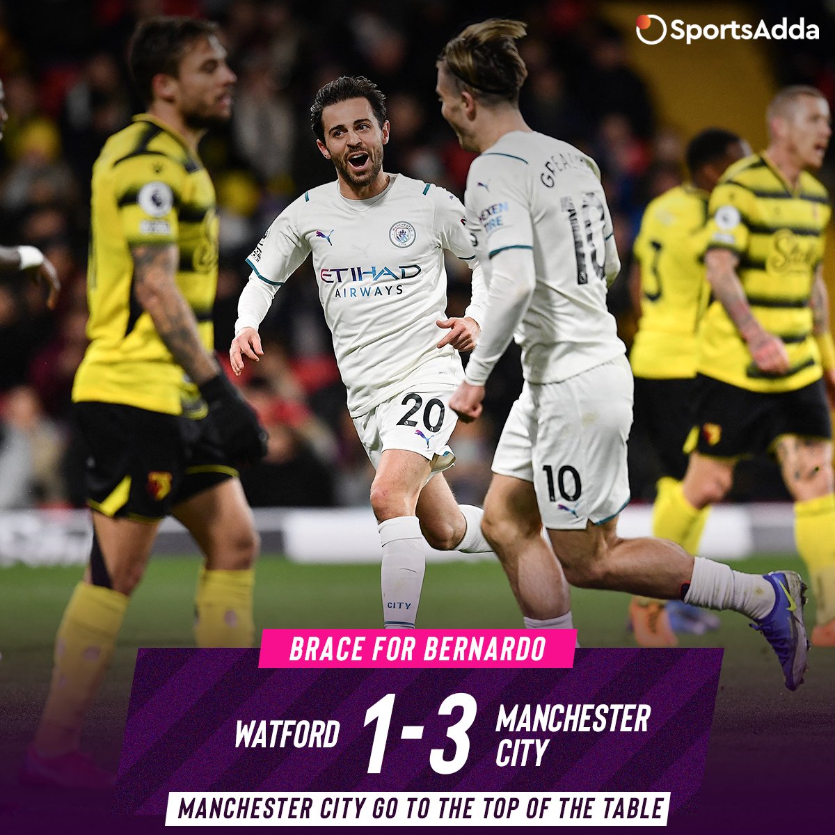 sportsadda_'s tweet photo. Before yesterday:
1. Chelsea - 33 points 🤓
2. Manchester City - 32 points ✊
3. Liverpool - 31 points 🥵
After yesterday:
1. Manchester City - 35 points 😎
2. Liverpool - 34 points 🔥
3. Chelsea - 33 points 😢
The #PremierLeague title race is 🔛
#WHUCHE #WOLLIV #WATMCI https://t.co/zQNsrmrwjb