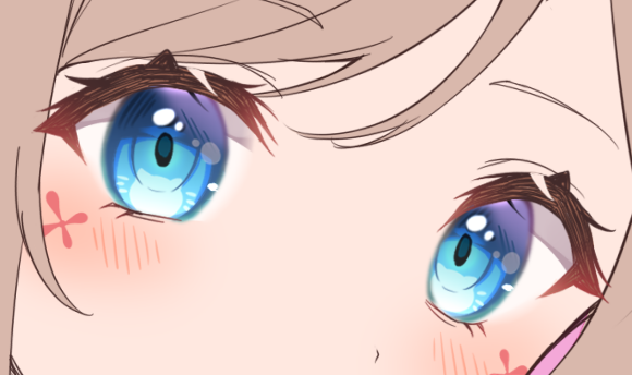 「wip 目かわいい 」|とき@VGGC5th【B01-02】のイラスト