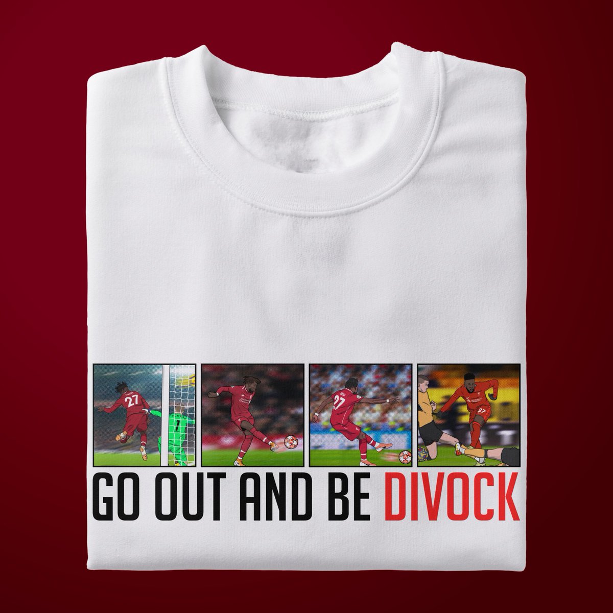 “Go out and be Divock”
Wasn’t bad advice from Jürgen was it…

T-shirt available to order now!

RTs appreciated 🙌
etsy.com/uk/listing/112…