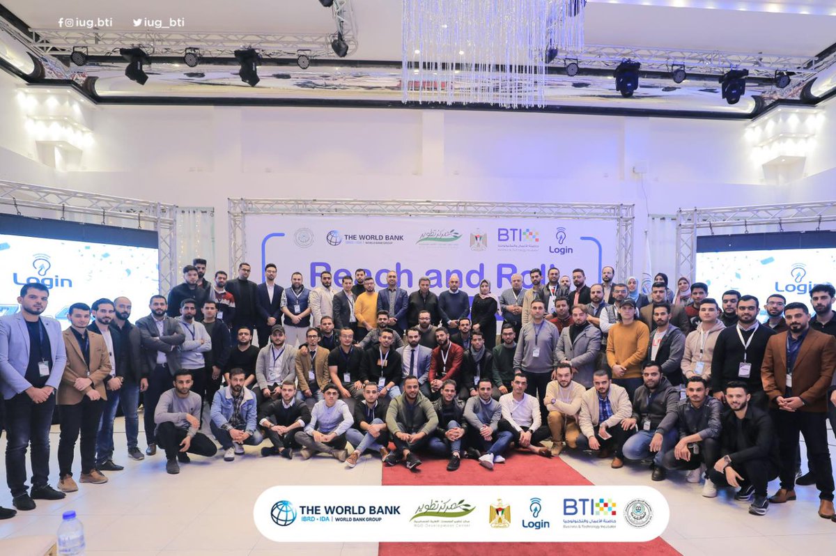IUG_BTI's tweet photo. على أمل بلقاء جديد، بنجاحات أكبر، بمشاريع و أحلام لأبناء وبنات جدد، لكم منا كل الحب والتقدير 🙏🏻❤️
 ويأتي مشروع Login ضمن المشاريع التي تنفذها حاضنة الأعمال والتكنولوجيا بتمويل كريم من البنك الدولي، وبإدارة مركز تطوير المؤسسات الأهلية.
#Login #BTI #NDC #CSCED
#Reach_and_Roll https://t.co/0rnDZXp5DL