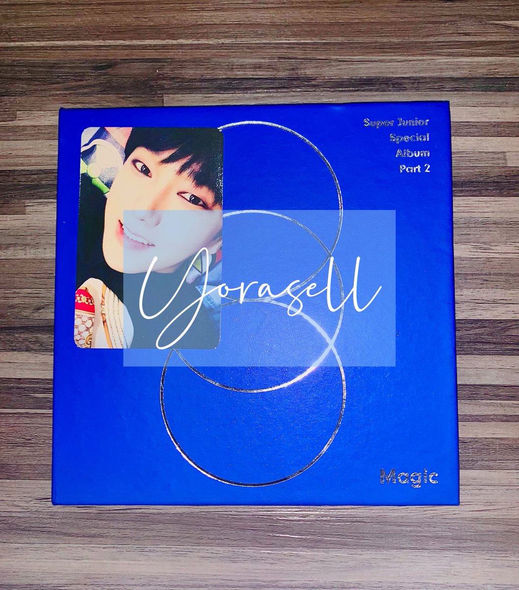 Yorasell's tweet photo. [Help RT]

WTS (🇲🇾 only)

Super Junior Magic album with Yesung PC

- RM65 exc postage
- ready stock
- good condition

#pasarsuju #yorasell https://t.co/mAfDAY79jh