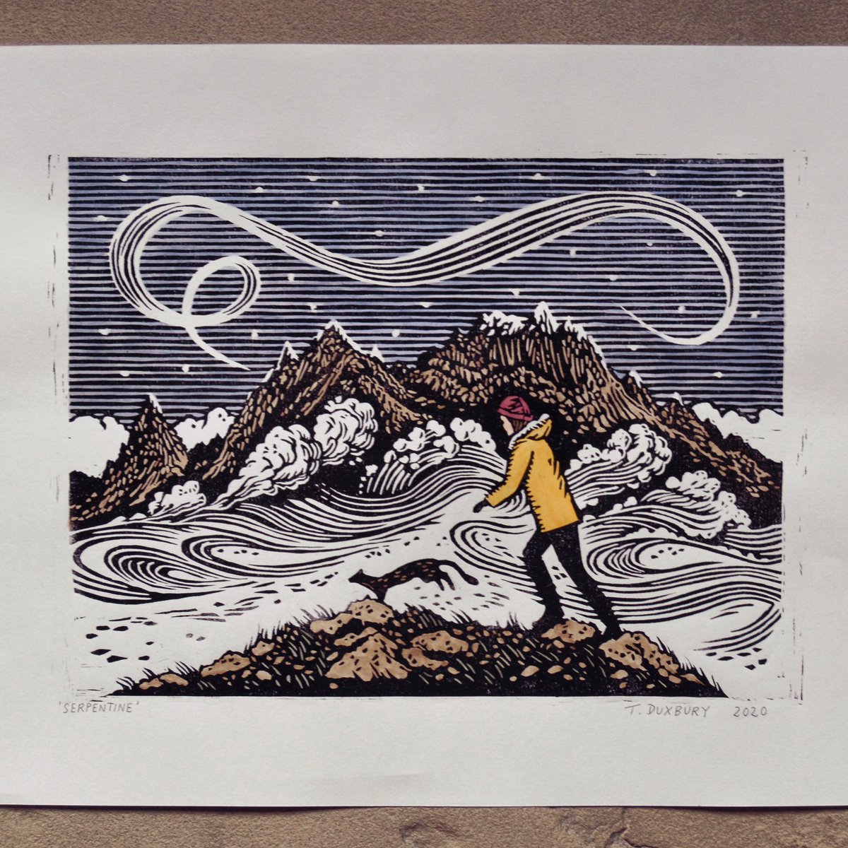 The original #Serpentine print for #hisdarkmaterials