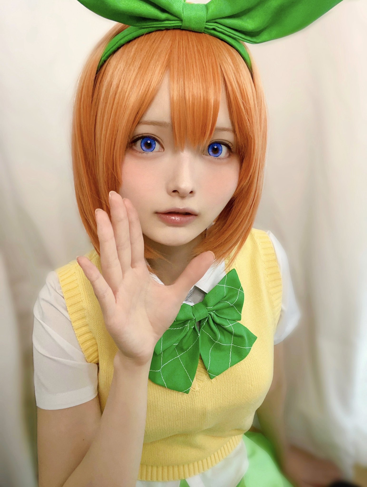 五等分の花嫁コスプレ中野四葉コスプレ すずら☘️ on X: 