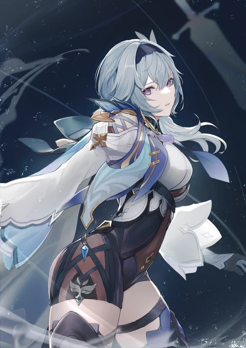 エウルア
#原神 #Eula 