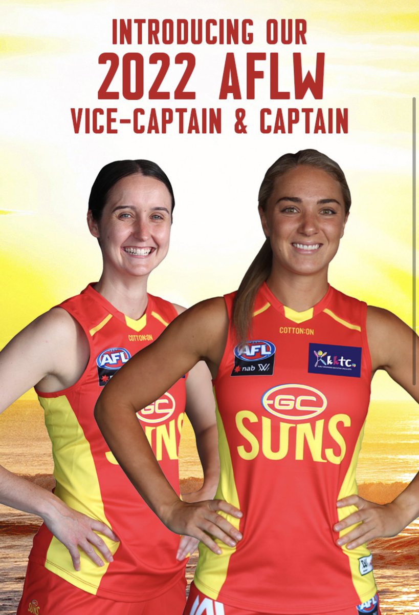 Tommyb05's tweet photo. Massive week for @GoldCoastSUNS AFLW Team ahead of the 2022 season. Official Guernsey presentation by the inspirational #moveforlex, new leadership group and a Round 1 fixture at Great Barrier Reef Arena, Mackay!!! https://t.co/6iGUX6mS1F