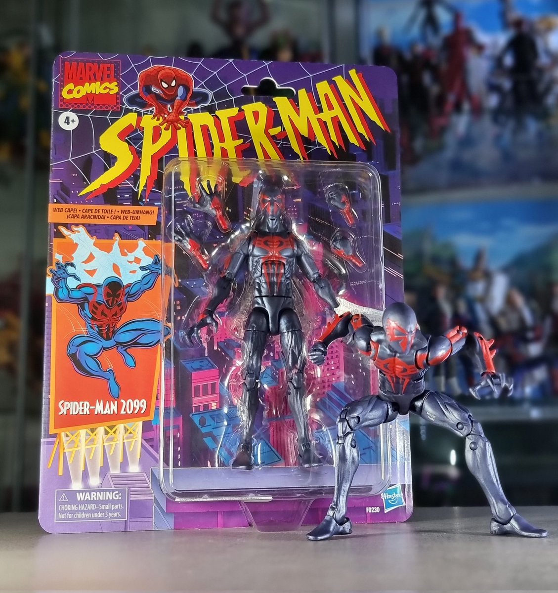After that new #SpiderVerse trailer, no doubt Spider-Man 2099 is on your mind!

Luckily we have the Retro #MarvelLegends Spidey 2099 in stock for the Legends price of 2019: £19.99! Grab him before secondary market prices send him into the extortionate Legends prices of 2099! https://t.co/6yE6yoDhBd