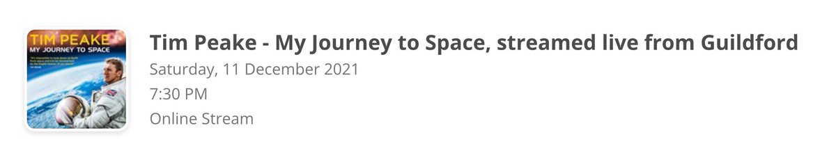 So, we may not be able to go in person, but super excited to be able to watch online instead.  <a href="/astro_timpeake/">Tim Peake</a> Rupert will be watching!