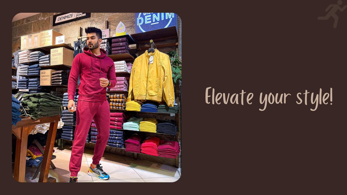 Lifestyle_Store's tweet photo. Elevate your street style with the co-ordinated sweatshirt and track from Denimize!
Chakit has styled it to perfect. How would you style it?
Shop Now: https://t.co/tmuJPV5Jox
#LifestyleStores #StyleThatsWorthIt #FreshFashion #MensWear #MensFashion #Denimize https://t.co/XNkmjaBIVj