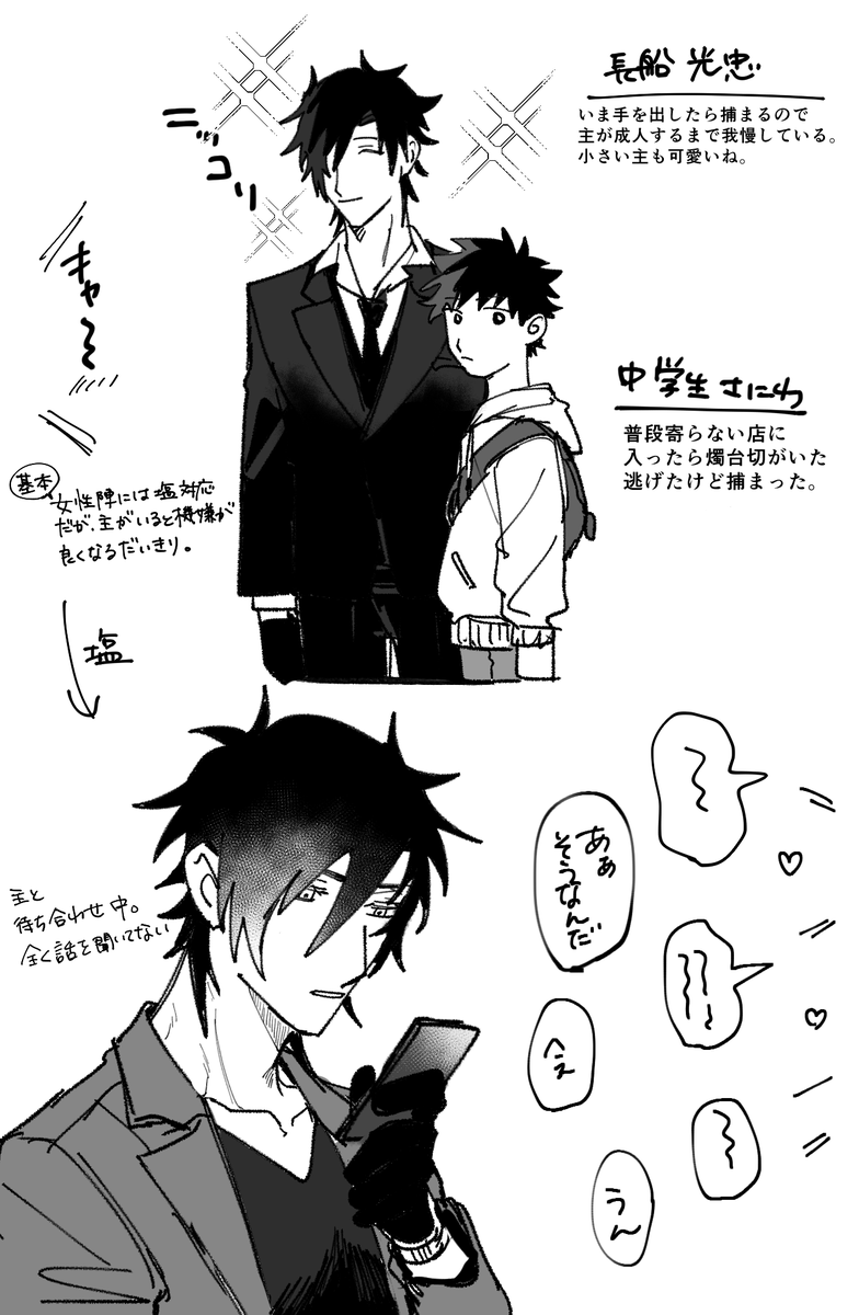 転生パロ燭さに♂ 