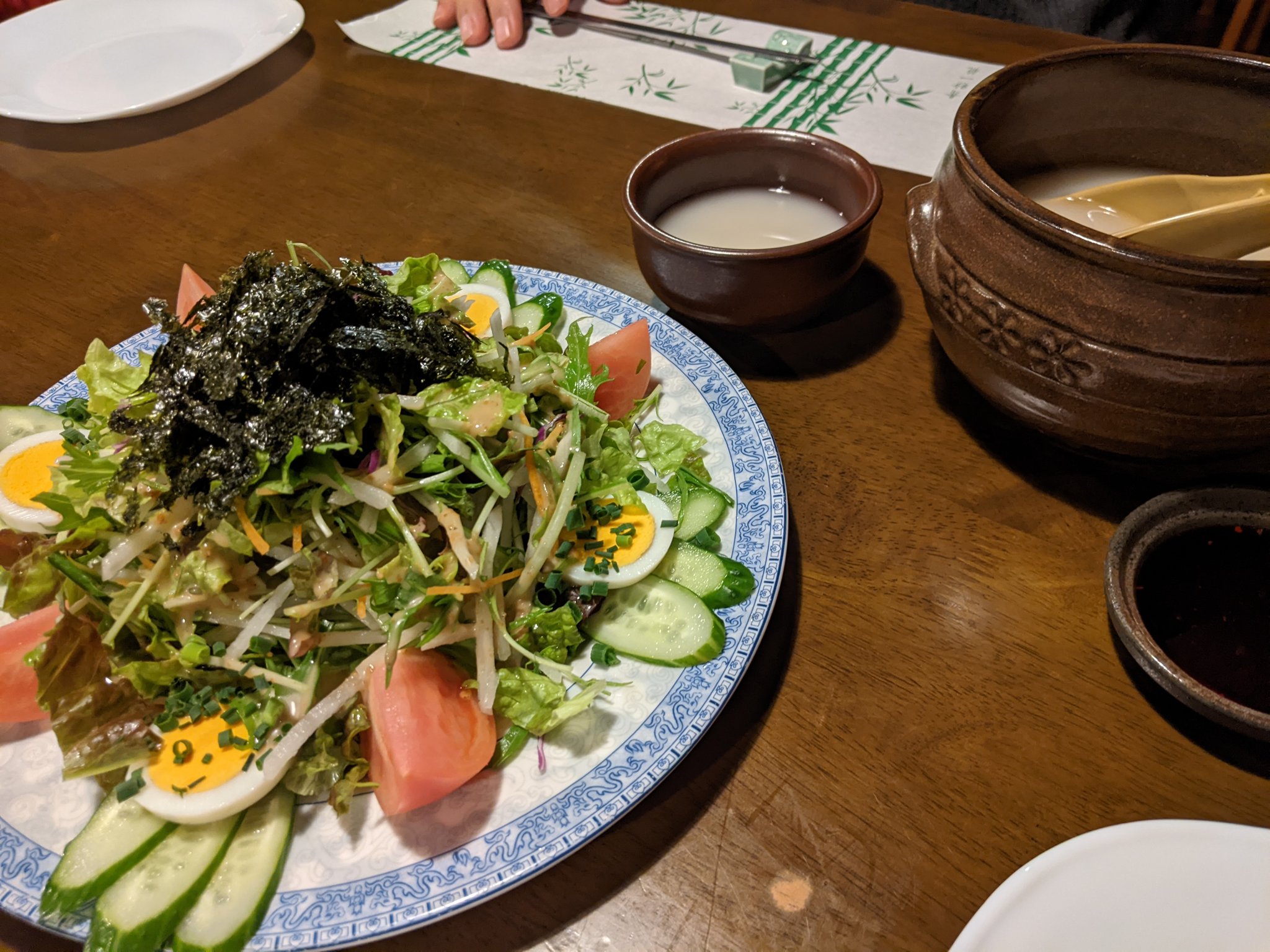 心生 相方の誕生日祝いで韓国料理 青紗一籠 韓国料理 日置市 T Co 8air5yahgb Twitter