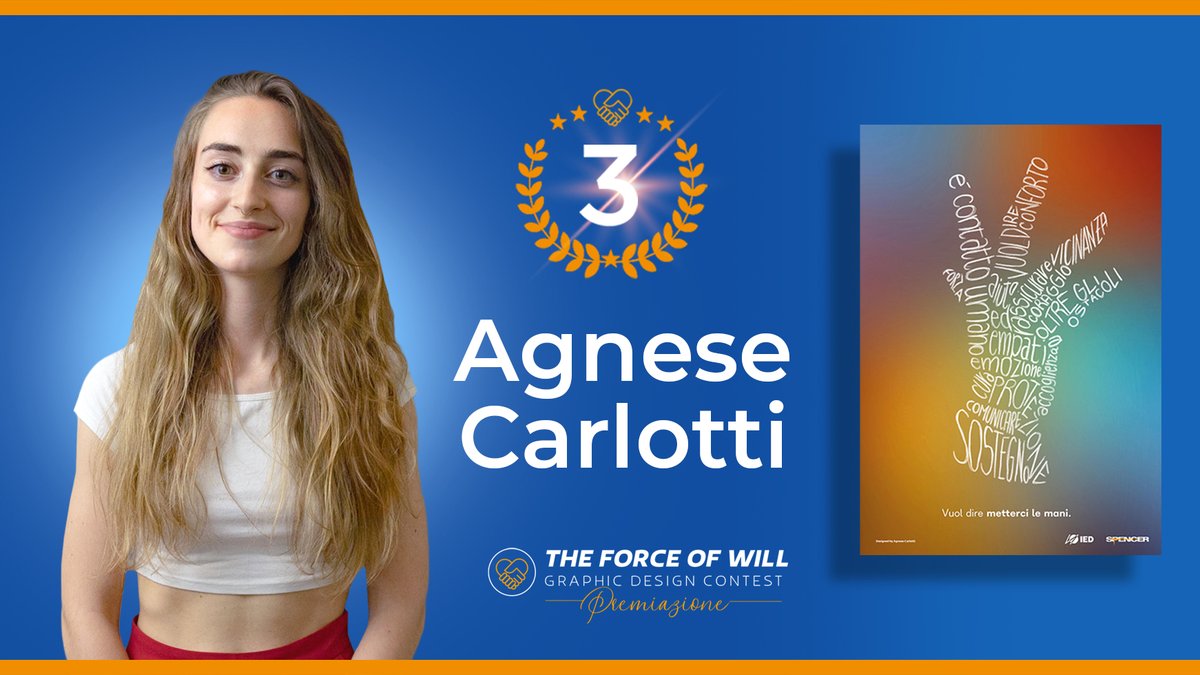 spencer_ems's tweet photo. #TheForceofWill. Agnese Carlotti è la 3° classificata del contest grafico di #Spencer_ems e #IED Firenze per i volontari dell'emergenza #Covid19. Ha raccontato le storie dei volontari e realizzato una mano composta da parole ed emozioni con lo slogan “Vuol dire metterci le mani”. https://t.co/wxkX9NvDRy