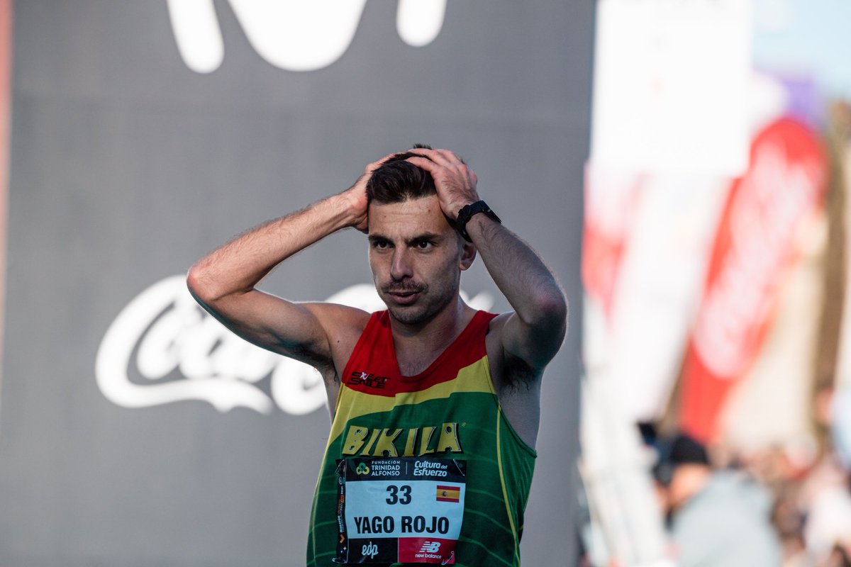 YagoRojo95's tweet photo. Joder, esto ha vuelto a ser un puto sueño ‼️

2️⃣:0️⃣8️⃣:5️⃣6️⃣

Volví aquí para demostrarme que podía ser un gran maratoniano. Creo que lo he conseguido 🤩🔥💪🏼

 #nevergiveup #adizero @adidas_es @bikilatiendas @226ers @helsinki_co @maratonvalencia https://t.co/vxJZkO8N3X