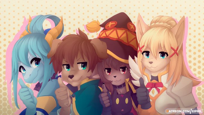Konosuba! New season W-H-E-N??? xD #Konosuba #furry #sfw https://t.co/tFAsXHBCgm<a href="/tag/konosuba"class="tags">#Konosuba</a><a href="/tag/furry"class="tags">#furry</a><a href="/tag/sfw"class="tags"><span>#sfw</span></a>