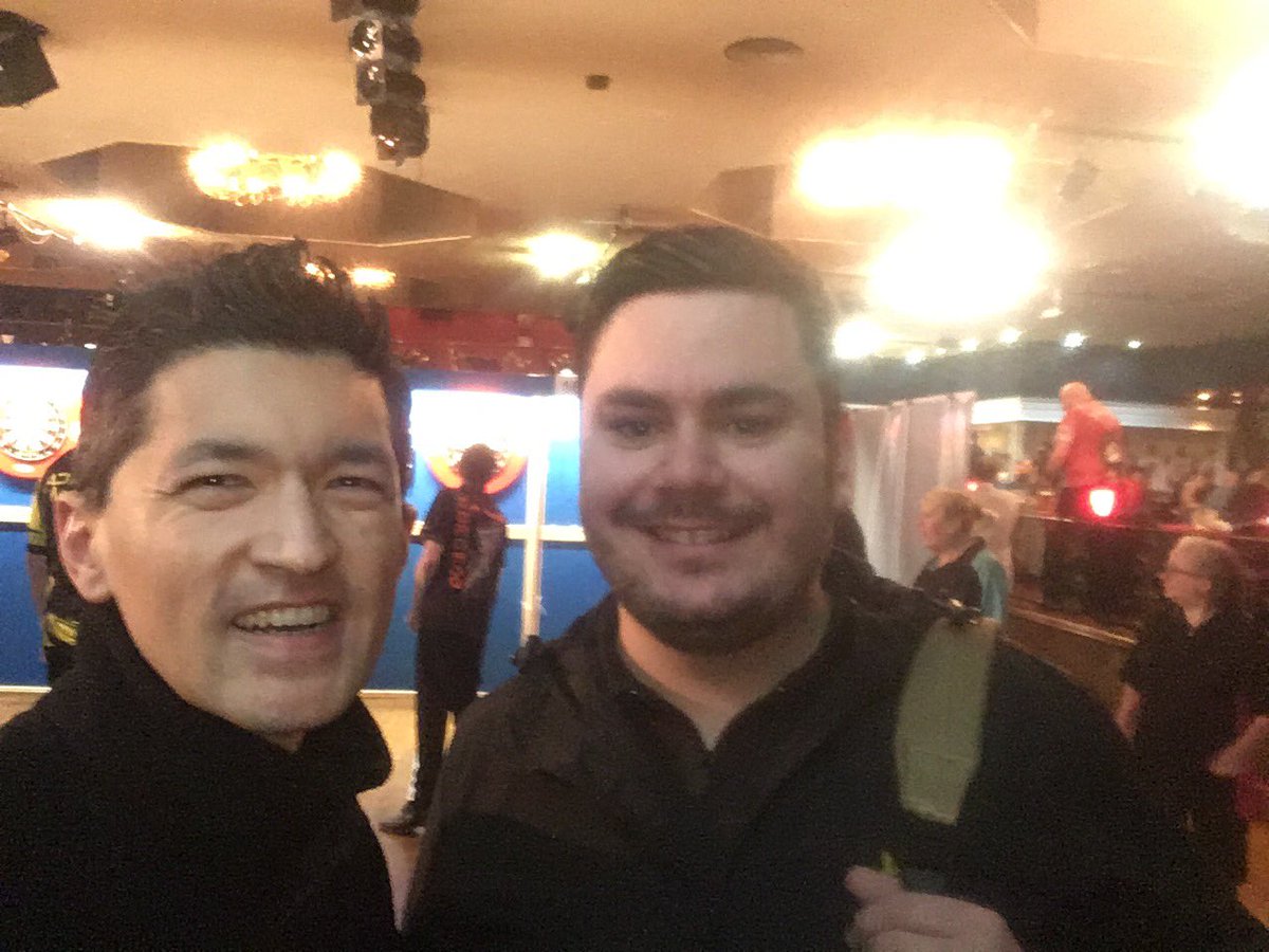 Great to be here at the #LakesideQualifier <a href="/TclManagement/">TCL Management</a> <a href="/MissionDarts/">Mission Darts</a> #ForTheWin
