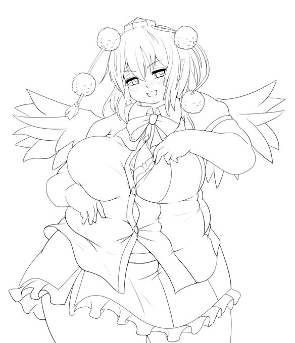 チラ見せ文ちゃん 