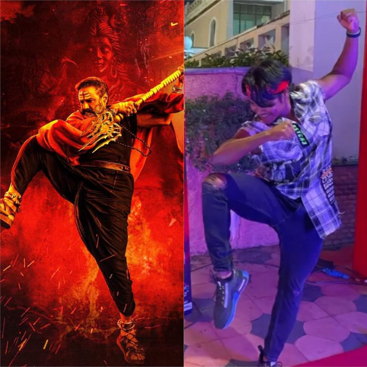karthiksai9999's tweet photo. @iamkevinkumar remember this name he did amazing fight scenes in #Akhanda 
Tq for everything 🙏🙏🙏
Love u bro Keep Rocking always 
#AkhandaMassJathara https://t.co/TExrHiO8tg