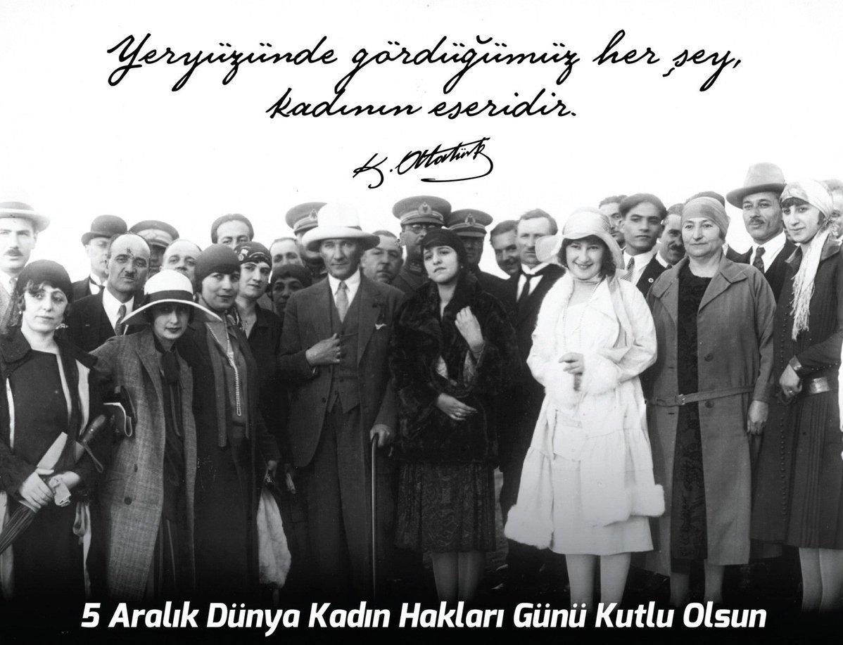 #5AralikDunyaKadinHaklariGunu kutlu olsun 🎉