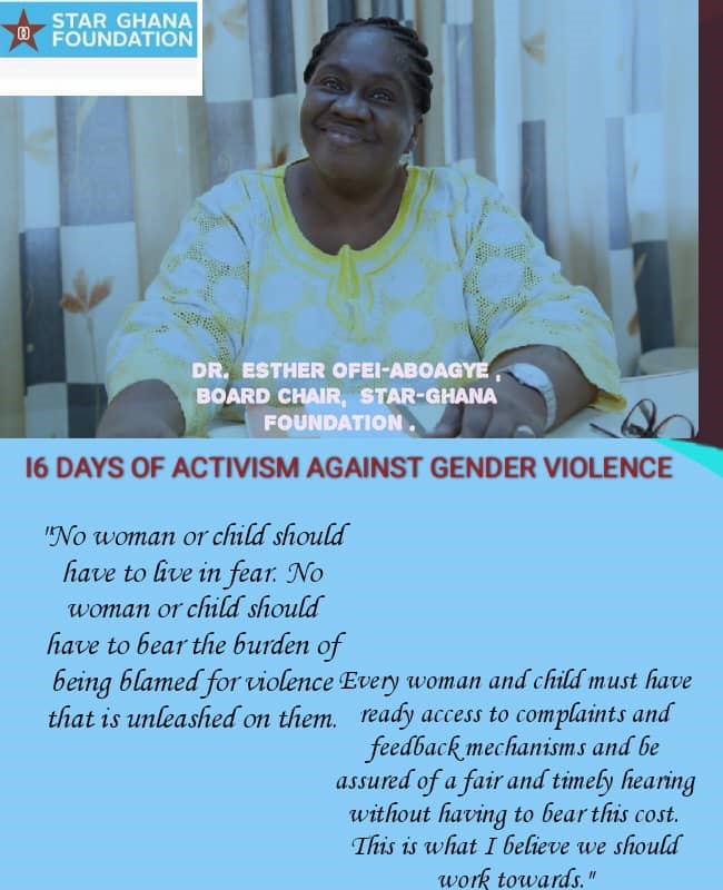 STARGhanaFound1's tweet photo. 16DAYS ACTIVISM CAMPAIGN https://t.co/AQMNUoxdtu