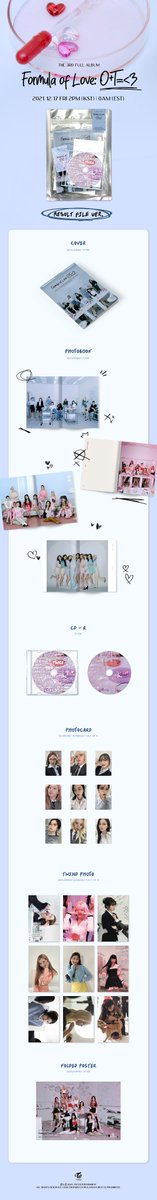 TWICE 3rd Full Album
'Formula of Love: O+T=<3'

RESULT FILE VER.
Album Preview

Release on
2021.12.17 FRI 2PM (KST) | 0AM (EST)

🧪Listen 'Formula of Love: O+T=<3' HERE👇
TWICE.lnk.to/formula-of-love

#TWICE #트와이스 #LoveAintAScience
#FormulaOfLove #SCIENTIST