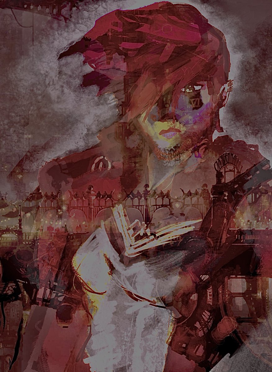 MaskedIonian's tweet photo. Took it down a few mins ago because I wasn’t sure whether to use this remix of the Arcane key art. I don’t own the background but if I knew the artist, I’d love to just ask their permission to use or attribute properly. #arcanefanart #piltoversfinest #teamVi #arcanevi #Arcane https://t.co/g8VPbRoQ4s