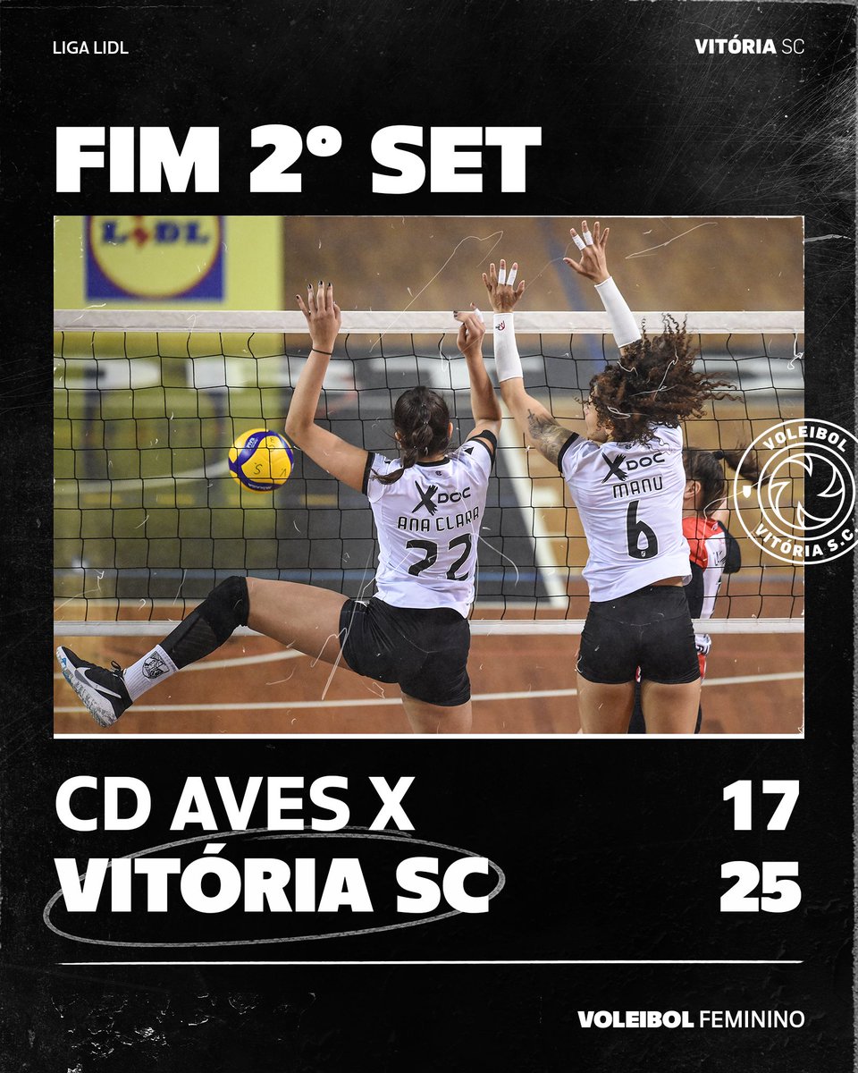 VitoriaSC1922's tweet photo. ⚔ | FIM DO 2º SET | ⚔

#VoleibolFeminino | #CDAVSC https://t.co/TyT9ZLjwaM