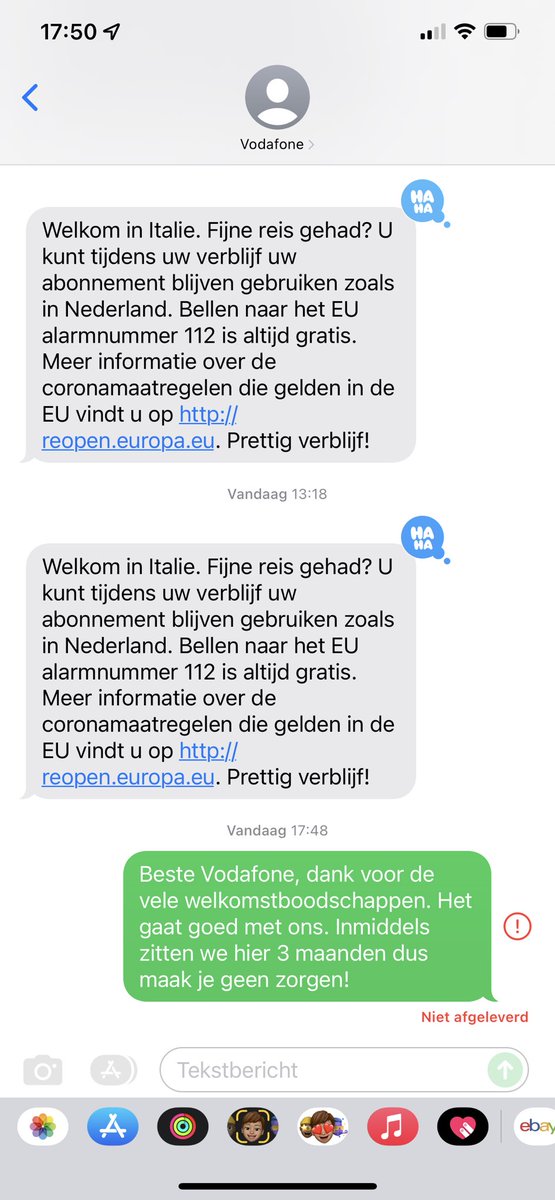 peegeewee's tweet photo. Dank #vodafone maak je geen zorgen het gaat goed met ons! https://t.co/Tl7Adl6XhX