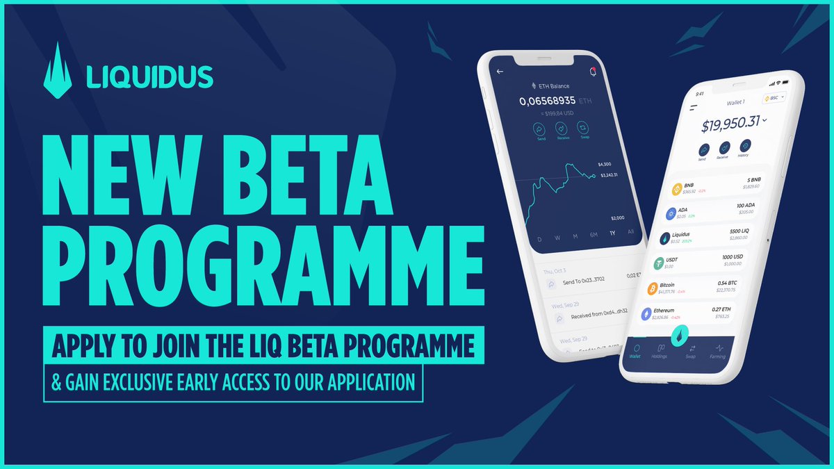 🔍Liquidus Beta Programme The Liquidus beta programme is designed to locate the perfect group of candidates to trial run our application before the public launch. Details and how to apply👇 medium.com/@liquidus/liqu…