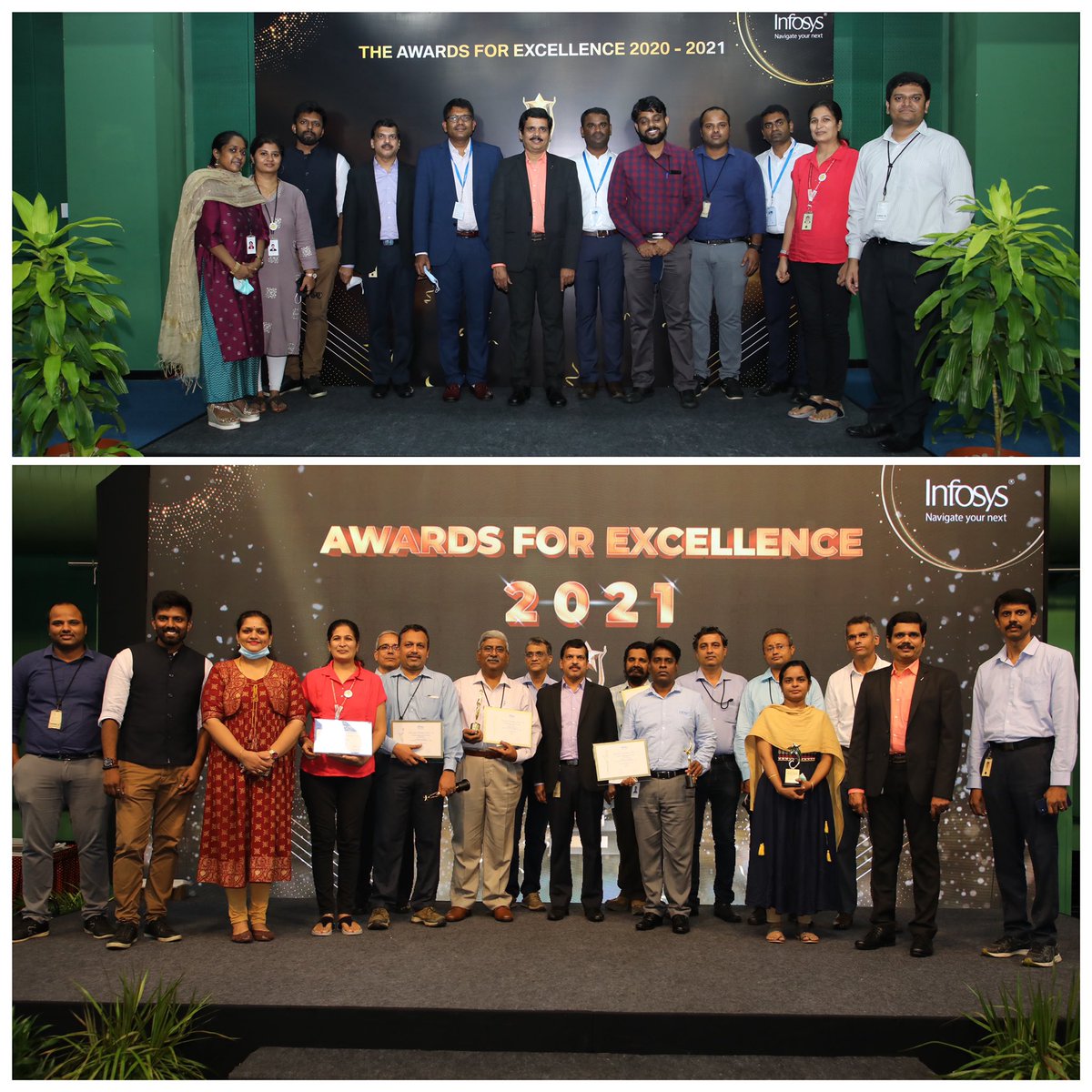 ms_suryanarayan's tweet photo. @Infosys .. Celebrating the most coveted and prestigious Award for Excellence event with winners &amp; their families joining us at #InfyChennaiDC was exciting and heart warming! Cheers to their passion and determination to excel .. #infydiaries #Excellence https://t.co/ePTxnSQugE