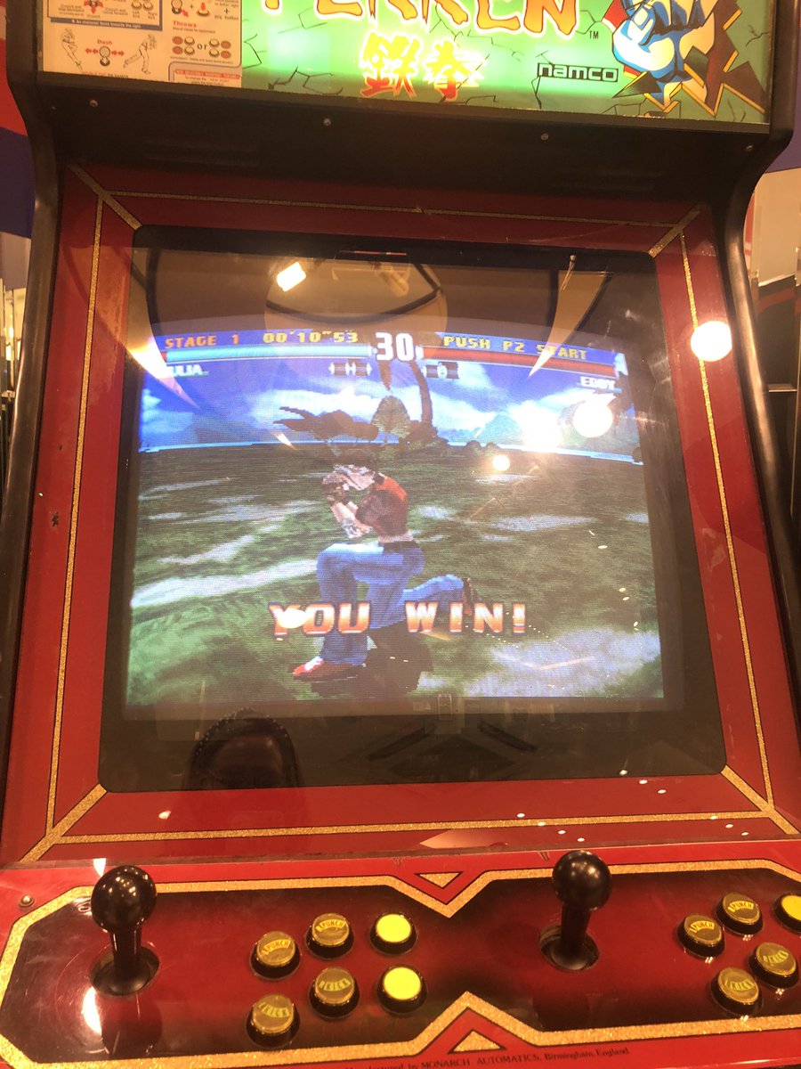 charlottesteggz's tweet photo. Had an absolute whale of a time in the @Grand_Arcade today at the @computermuseum pop up. £6 unlimited play of retro games. They had a Wii but it was Wii Sports which, while culturally significant, wasn’t one that I worked on, unfortunately. Will deffo be back again! https://t.co/pHMKbQinPL