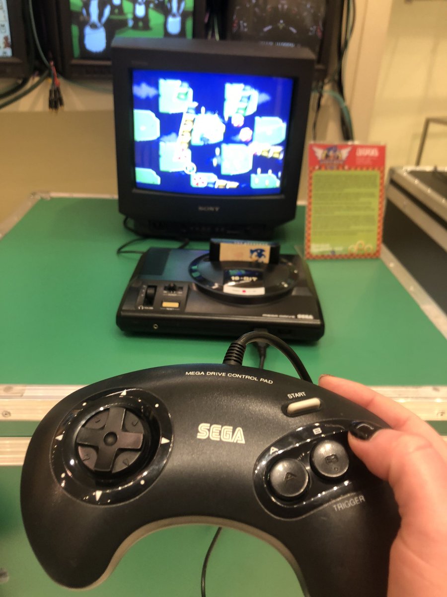 charlottesteggz's tweet photo. Had an absolute whale of a time in the @Grand_Arcade today at the @computermuseum pop up. £6 unlimited play of retro games. They had a Wii but it was Wii Sports which, while culturally significant, wasn’t one that I worked on, unfortunately. Will deffo be back again! https://t.co/pHMKbQinPL