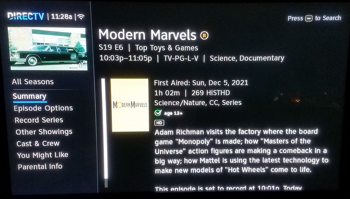 Tonight at 10pm on the @HISTORY channel my boy @AdamRichman is going to the @Mattel factory to check out their toys and games. I'm so freaking excited about seeing the MOTU segment!🤘 #HeMan #MOTU #MOTUOrigins #AddictedToMOTU #GreatestToysEverMade #GreatestFranchiseInTheUniverse