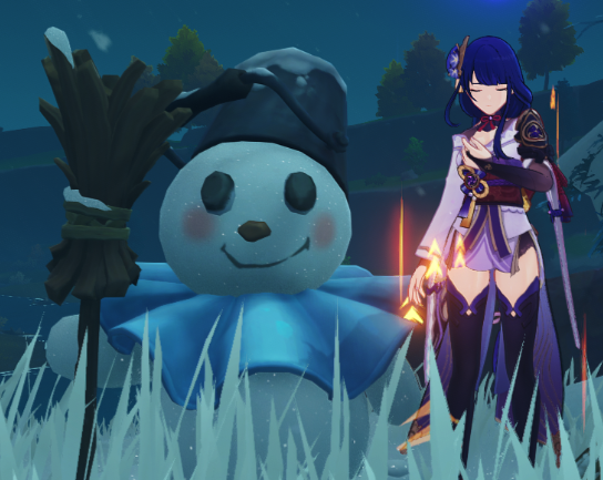 seaofIights's tweet photo. do you guys like my snowman https://t.co/At7xirXjMy
