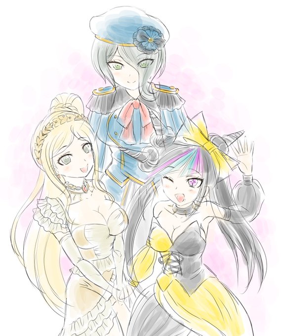 ダンガンロンパ10周年おめでとうらくがき 