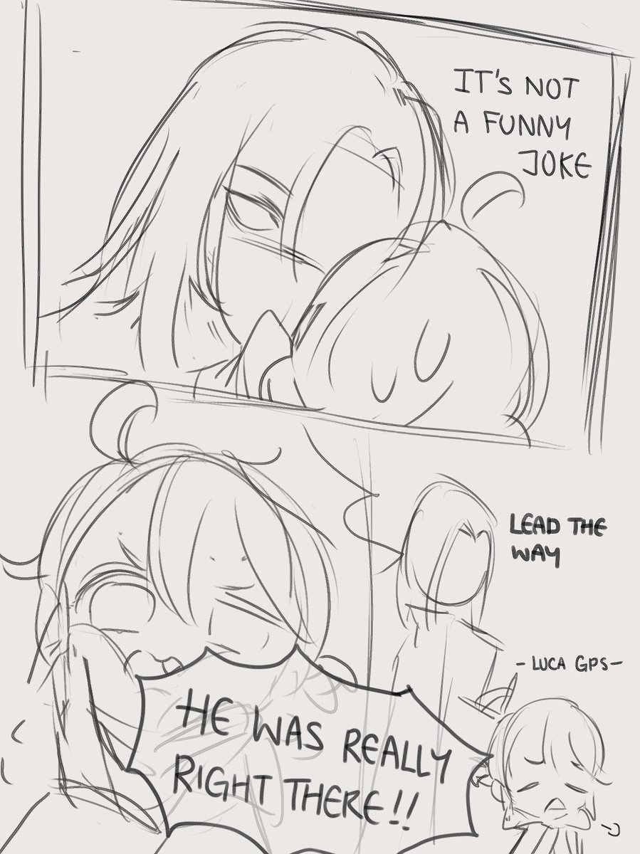 Luca's brain: ???? 6/6
That 🧲 ⛓ zine is coming up soon~ my entry is really lacklustre compared to the rest of the submission but hey, the plus side is everything else is amazing HAHAHA (*¯︶¯*)