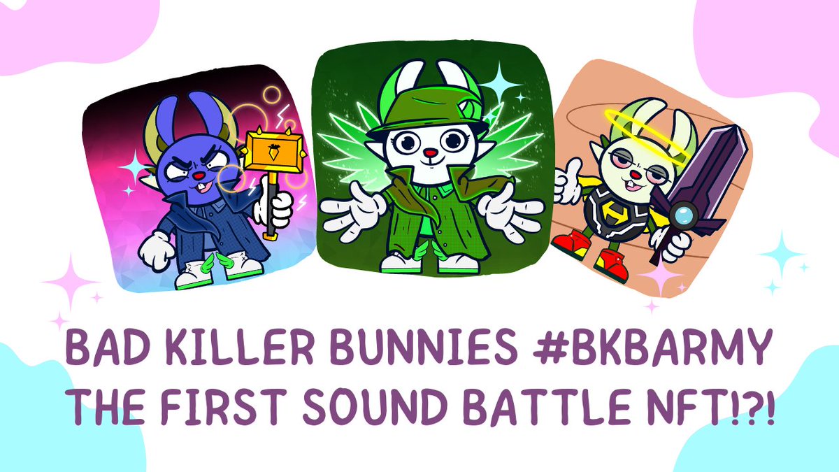 BKBMETA's tweet photo. 🤩 The White Paper Is Uploaded!
🤯 We've Had BKB NFT Winners in the past 24hrs!
🎄 Now Youtube #Doxxed With Our New Upload!

🎀💣Join Discord NOW to find your own character and Bad Killer Bunny NFT🎁Dec 11th!!!

https://t.co/jmYYC9ulXZ
#NFTcommunity #nftgame #nftdrop #NFTGiveaway https://t.co/A8uVCFpDky