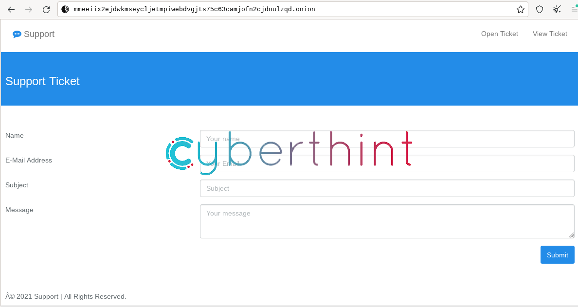 cyberthint's tweet photo. The #GlobeImposter group, which spread the #MME #Ransomware (.MME) malware, started to serve at new tor addresses after the closed Tor address.
hxxp://mmeeiix2ejdwkmseycljetmpiwebdvgjts75c63camjofn2cjdoulzqd(dot)onion https://t.co/f5Ckhly9RQ