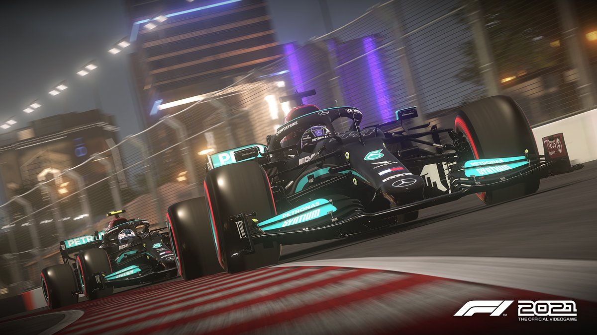 EASPORTSF1's tweet photo. Who's getting ahead in the first corner in tonight's #SaudiArabianGP? 👀

Give us your best predictions 👇 https://t.co/qcSOYCSeuI