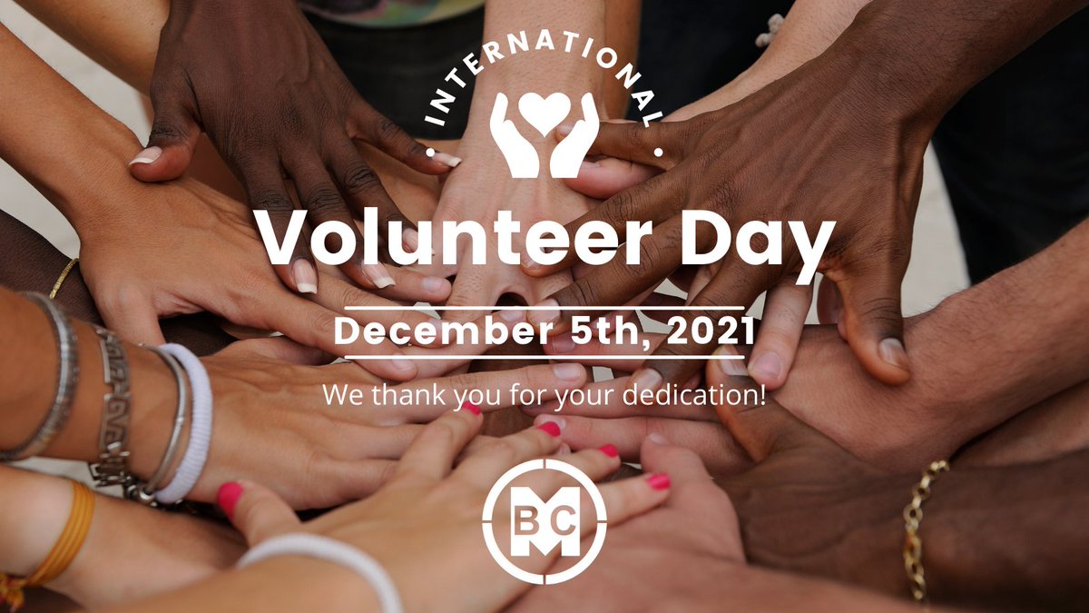 BMC_and_MCS's tweet image. BMC would like to take this opportunity to thank and recognize the volunteers who dedicated their time and energy to helping the organization grow by working with different groups of people within the communities to build a better future.
