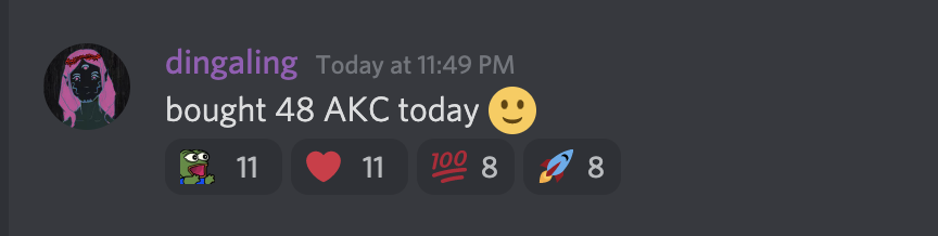 ApeKidsClub's tweet photo. 🚀🚀 @dingalingts - Our discord is on fire 🔥🔥 https://t.co/CJQ6CvQf3P