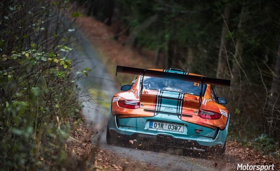 LubomirStauder's tweet photo. Rally Český Krumlov 2021
Czech Republic 🇨🇿
Porsche 997 gt3
P. @Nese3l &amp; J. Černoch
Pavelini rally team
#rally #Racing #rallye #porsche #997gt3 #911 #porscheMotorsport #motorsports #czechrally
@PorscheHellas @neun11er @El_Risson @porsche__porn @PorscheRaces @simprez_tt https://t.co/QUJi1xU8hr