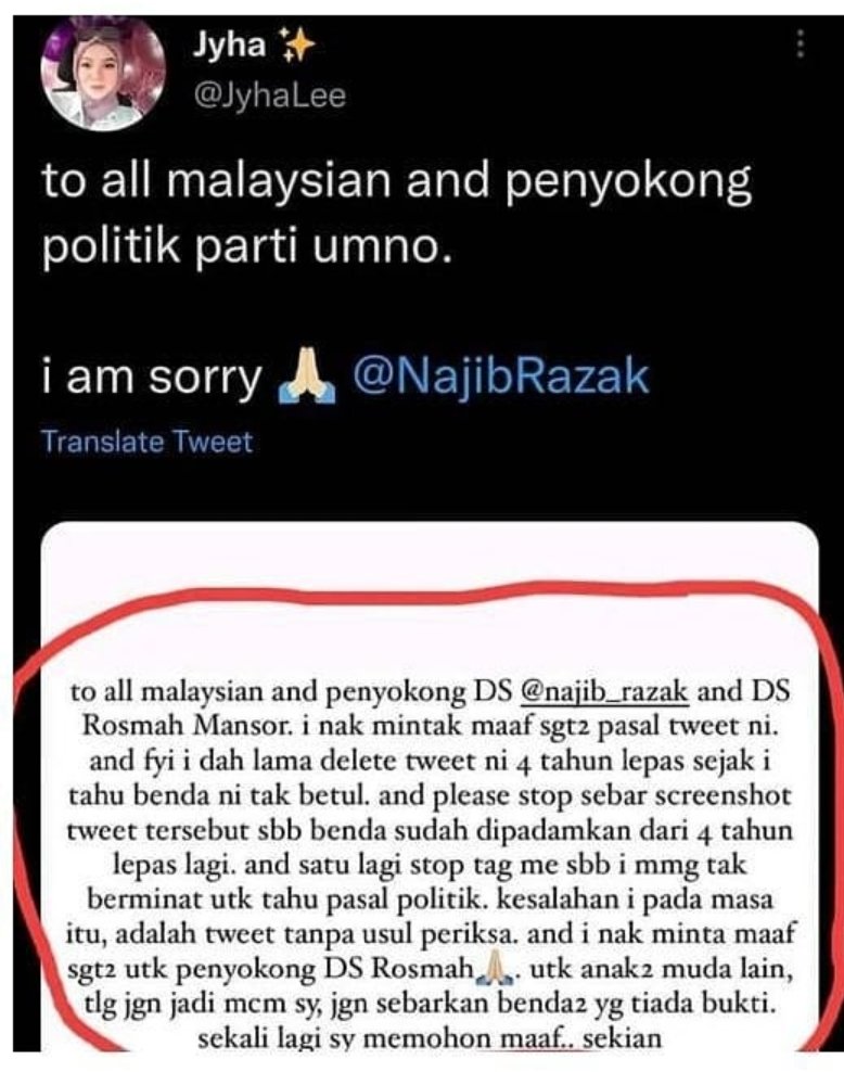 mynewshub's tweet photo. Moga para penyebar fitnah sempat memohon kemampuan tuhan... https://t.co/N5uBZNwKgC