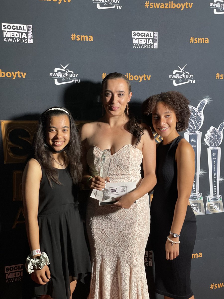HelenysKitchen's tweet photo. Thank you @SMA_eswatini for providing us with this platform . 
What an honor to be back, and to win this award AGAIN!! Baker of the year 2020 and 2021 !! https://t.co/8EgH5ps6Jh