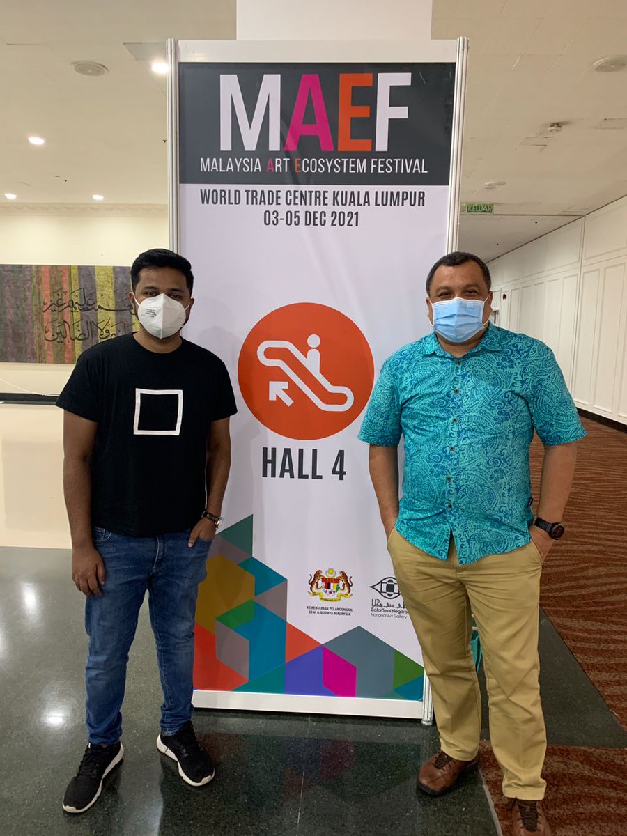 NFT_cryptonate's tweet photo. Weekend full of arts!
Saturday - Portals Horizon, Rumah Tangsi ✅
Sunday - Malaysia Art Ecosystem Festival (MAEF), WTCKL ✅ https://t.co/xyeWWOSMRD